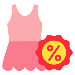 Discount Icon Relate To Commerce, Shopping And Mall, Use For Modern Concept, Ui, Ux Web And App Development.