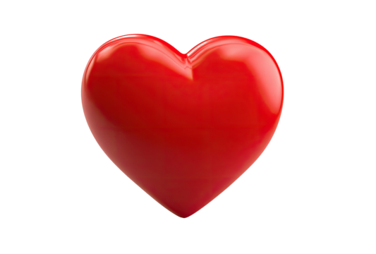 Glossy red heart graphic (1)