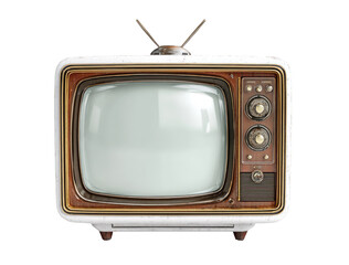Retro television set, vintage style
