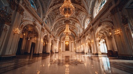 Grand ballroom interior design