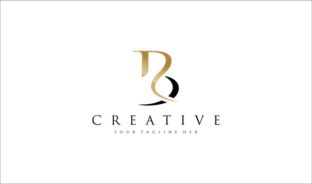 RB logo design Initial  vector
