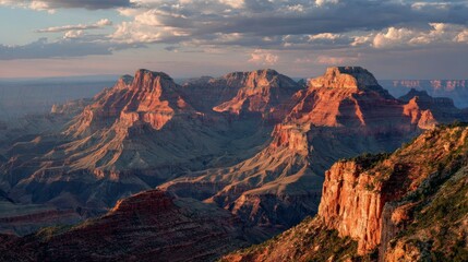 Fototapeta premium Grand canyon sunset view