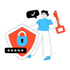 An illustration design of encryption