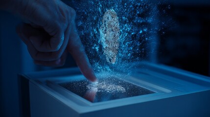 Secure your digital identity with advanced biometric fingerprint scanning technology, ensuring ultimate data protection and access control for modern businesses.