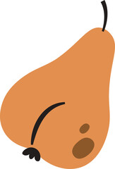 Abstract Pear Plant