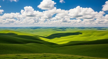 Obraz premium Rolling Green Hills