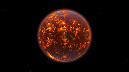 惑星　3DCGレンダリング
