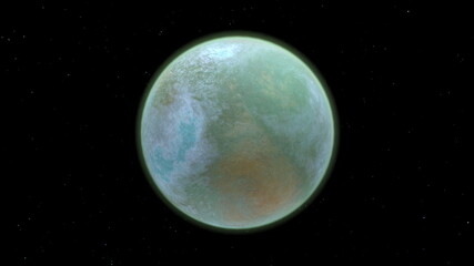 惑星　3DCGレンダリング
