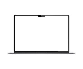 Macbook Apple laptop device vector editorial mockup collection. Rivne, Ukraine - May 1, 2025