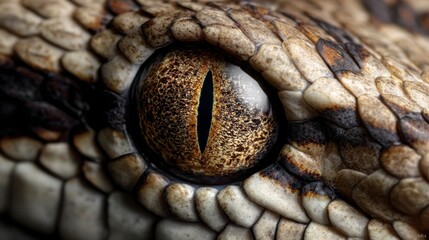 Fototapeta premium Close up snake eye