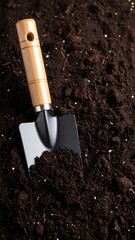 Spade in Soil/Gardening