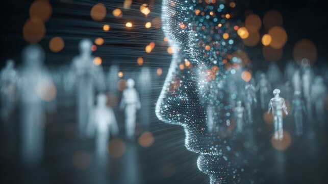 Exploring the dynamics of big data in modern technology landscapes. Digital friends network. Pioneering neural pathways in data science and technology. Internet communication icon.