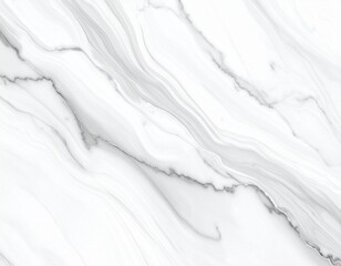 Obraz premium White Marble Texture with Subtle Veins for Elegant Design Backgrounds
