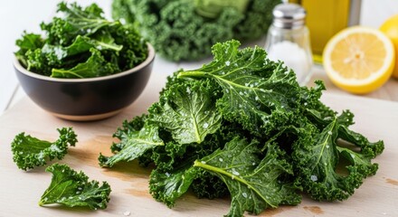 Crispy Baked Kale Leaves A Deliciously Healthy Snack Option
