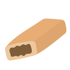 Filled Wafer Roll