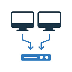Load Balancer mixed color icon