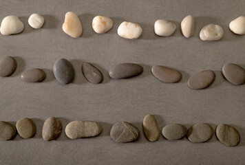 natural sea stones for background