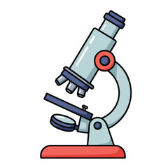 Cartoon microscope