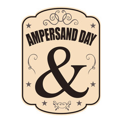 Ampersand Day symbol