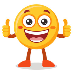 emoji holding both thumbs