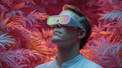 Future Technology Immersive Experience Virtual Reality Innovation Application - Powered by Adobe