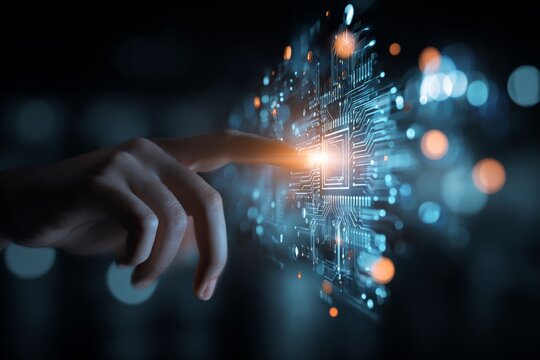 Visualizing the invisible: big data through modern interface. Human interaction. Seamless integration: exploring modern interfaces and big data. Human robot. Digital transformation.