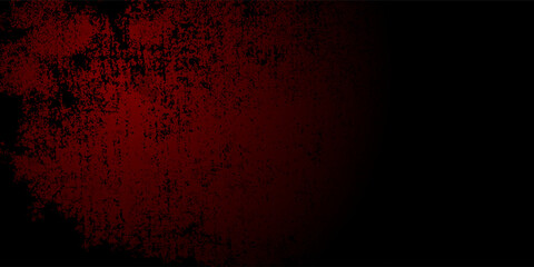 Glitch distorted grunge background. Noise destroyed texture. Red halftone dots blue color pattern gradient grunge texture background