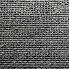 Close-up view of a textured canvas seat on a camp chair.