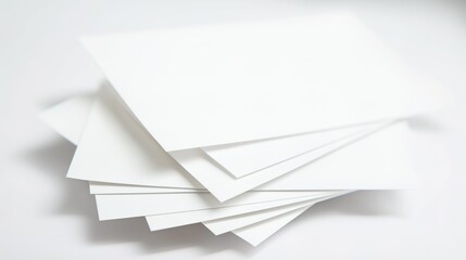A professional business card with elegant corporate design, representing modern business identity.