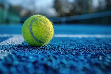 tennis racket and ball