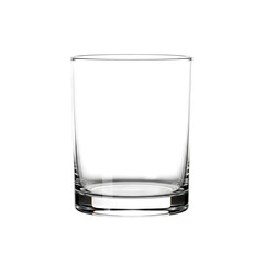 Crystal Clear Empty Tumbler Glass for Beverage Mockups and Product Photography,transparent background