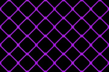 Obraz premium Black purple background or wallpaper texture net pattern, fence, checks, squares, grid, mesh, line, dots. design for wallpaper, print, fabric, card, scrapbook, wrapping, paper, cover, textile, etc.