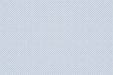 Carbon pattern or mesh texture with crisscrossing blue lines on a transparent background. Simple geometric style design element for wallpaper, print, textile, paper, decoration, fabric, wrapping