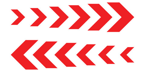 Fototapeta premium Dynamic moving arrow symbol. speed arrow icon. road lines arrow sign. directional arrow sign. eps 10