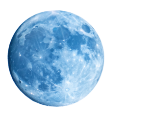 Beautiful night glowing full moon hd transparent