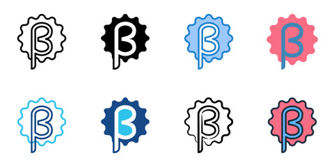 Beta icon set multiple style collection 
