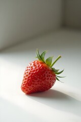 strawberry on a plate