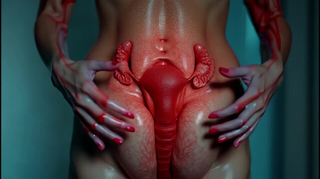 Explore the Intricate Details of Human Genitalia in this Medical Animation