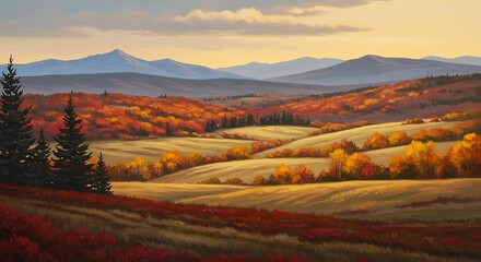 Fototapeta premium Autumn View