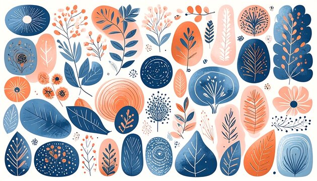 Floral design elements