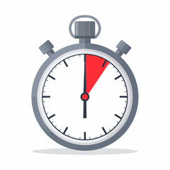 Stopwatch Illustration A Visual Representation of Time and Precision