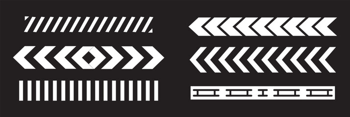 Racing stripe vector set, race car vector, Racing Stripes and checkered flag designs, racing stripe speed, decal patterns, dynamic lines, competition. racing stripe vector set including race car decal