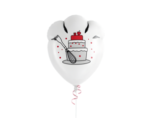 Cake Balloon,  Birthday Party Decoration