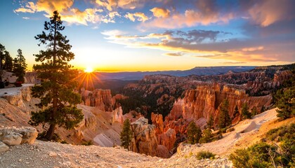 Bryce Canyon Sunset Panorama (1)