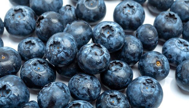 Fresh blueberries close-up (3) - Powered by Adobe