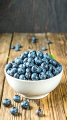 Fresh blueberries in a bowl (1)