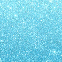 Light Blue Glitter Background with Sparkling Texture Decorative Holiday Celebration Design