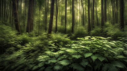 Obraz premium trees in the forest