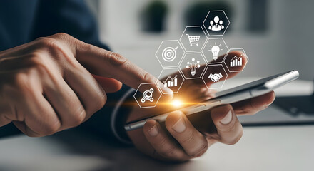 Boost business growth with mobile app strategy and digital transformation success with innovative ideas