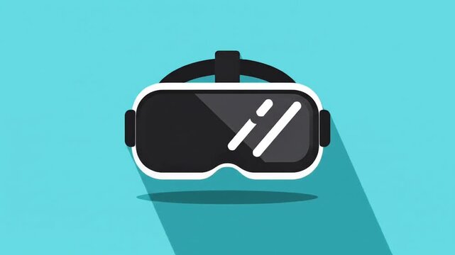 VR Headset Simple Animation